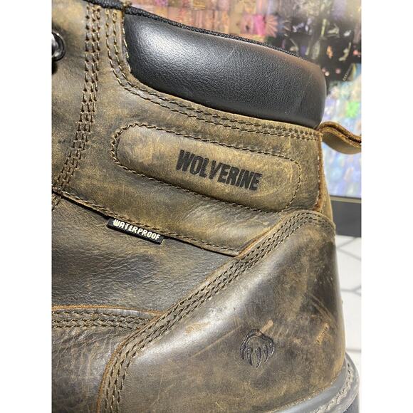 Wolverine FLOORHAND WATERPROOF STEEL-TOE WORK BOOT Men US 13M main image 13